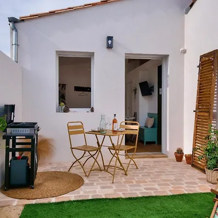Studio Avec Terrasse A 250 Metres Du Port Rivedoux-Plage Exterior foto