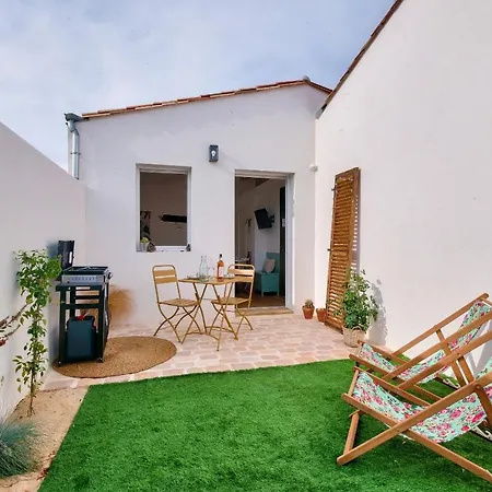 Studio Avec Terrasse A 250 Metres Du Port Rivedoux-Plage Exterior foto